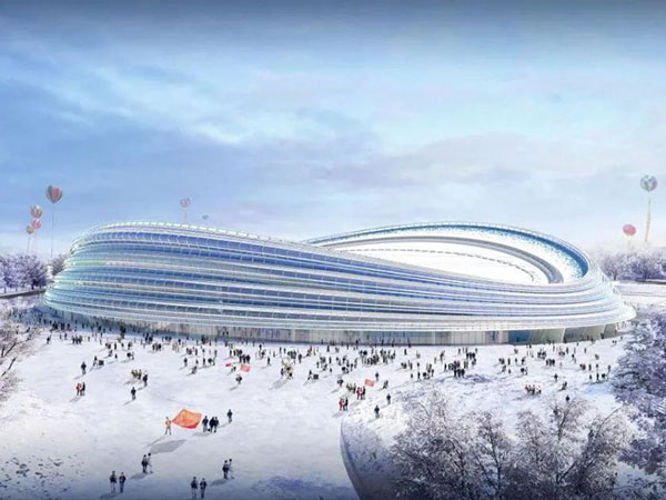 北京冬季五輪国家スピードスケート館